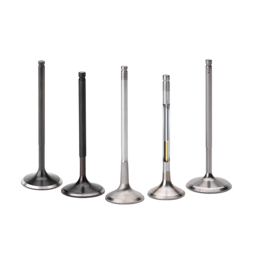 SUPERTECH  BLACK NITRIDED INTAKE VALVE - FLAT for HONDA K20/K24 VTEC