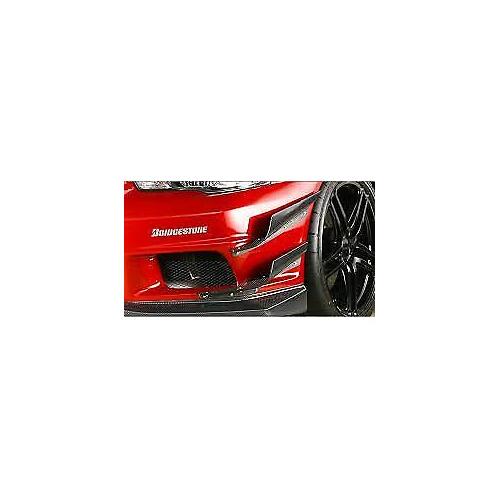 GENUINE VARIS DOUBLE HYPER CARBON CANARD SET FOR MITSUBISHI EVO X CZ4A 4B11