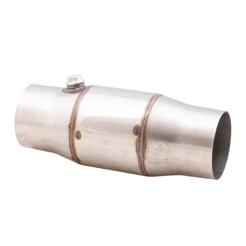 XForce Hi-Flow Racing Catalytic Converter Round Metallic CAT50-350