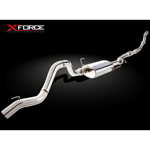 XForce 3in Turbo-Back Exhaust No Cat - Non-Polished (Colorado RC 11-12)