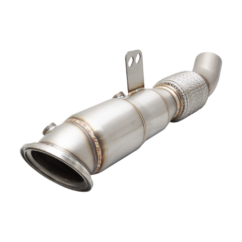 XForce Turbo Downpipe with high flow Cat Converter E2B58KITB