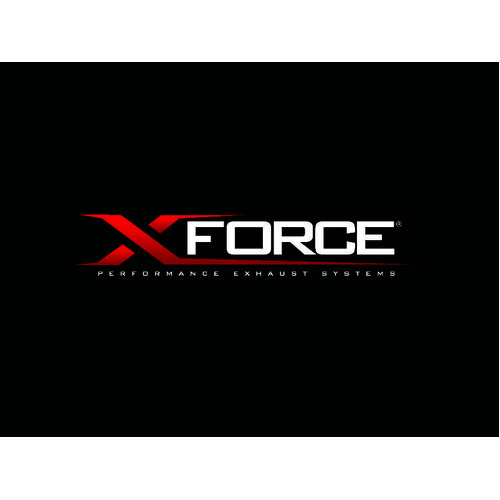 XForce 4in Dump Pipe & Cat 4in Kit in Raw Finish 409 E4-FG21-KITB