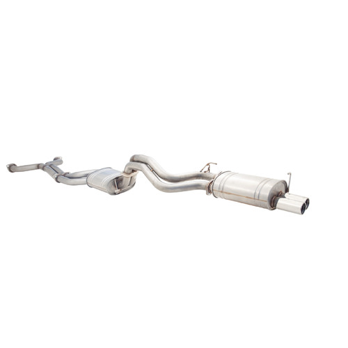 XForce Dual 2.5in Cat-Back System in Raw Finish 409 (Ford FG XR8 08-14)