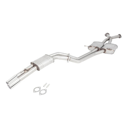 XForce Twin 2.5in Cat-Back Exhaust - Non-Polished Stainless (Monaro 01-03)