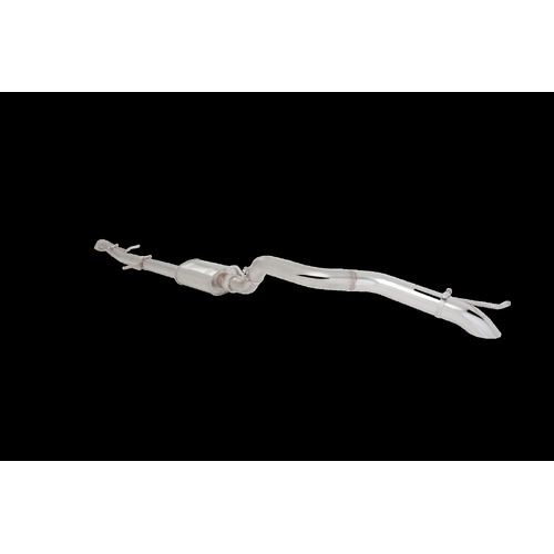 XForce 3in Particulate Filter-Back Exhaust, Stainless Steel (Triton 2.4L MQ)