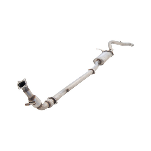XForce 3in Turbo-Back Exhaust w/Cat, Non-Polished Stainless (Navara D22 2.5L)