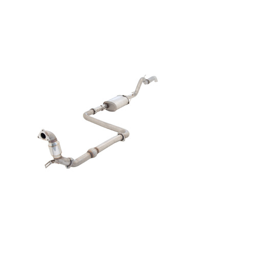 XForce 3in Turbo-Back Exhaust w/Cat, Non-Polished Stainless (Navara D40 2.5L)