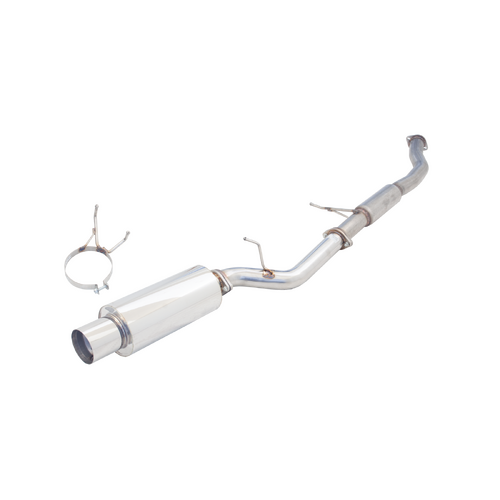 XForce 3in Turbo-Back Exhaust - Non-Polished Stainless (Silvia S13/180SX)