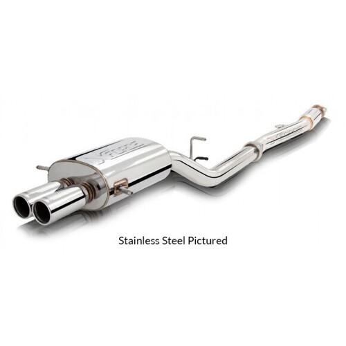 XForce 2.5in Cat-Back Exhaust - Twin-Tip for (Impreza 01-07 NA) E4-SW11-MP01CBS