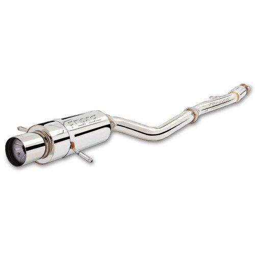 XForce 2.5in Cat-Back Exhaust, Non-Polished Stainless for (Impreza 94-07 NA)