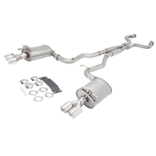 XForce 7-Series Twin 3in Cat-Back Exhaust (HSV Clubsport/GTS/Senator)