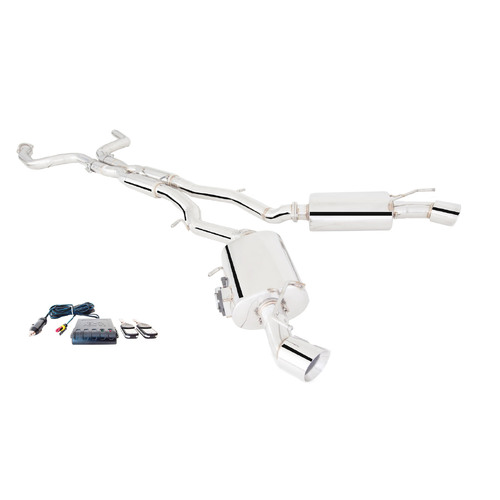 XForce Twin 3in Cat-Back Exhaust w/Dual Varex Mufflers (Camaro Gen 6)