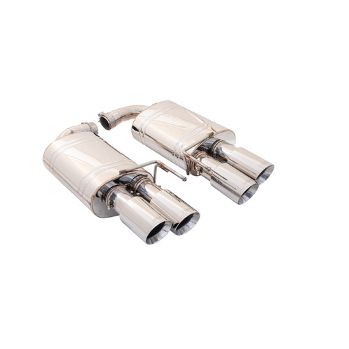 XForce 3in Axle-Back System Stainless Steel (18-20 Mustang GT Fastback)