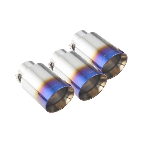 XForce 4? Angle Cut Tips - Blue Titanium (Civic Type R FK8) ES-HCR17-BLUETIPS