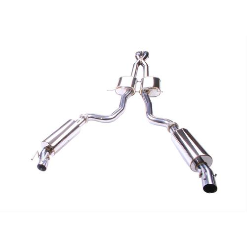 XForce Twin 3in Cat-Back Exhaust w/5in Tips (Holden Monaro/HSV GTO VZ)