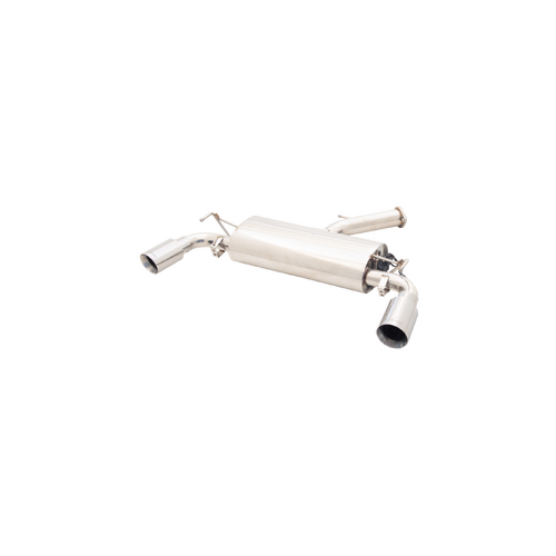 XForce Non-Polished Stainless Steel 3" VAREX Rear Muffler With Tips