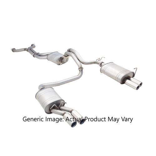 XForce Stainless Steel Twin 3" Cat-Back Exhaust System ES-JC13-CBS