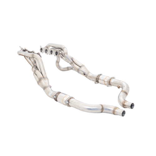 XForce Stainless Header + 3in Cat Kit for (Mustang GT 2018+) H2-FM18-KITB