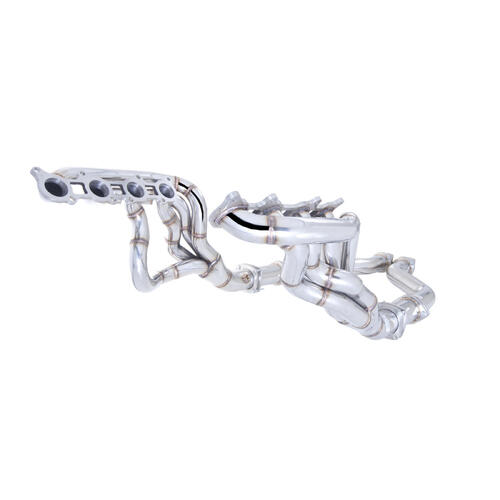 XForce Header and Cat Kit, Stainless w/3in Cats (Mustang GT 2015+)