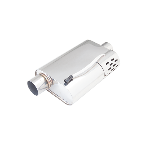 XForce 3in Inlet Oval (4in x 9in x 15in) Varex Muffler Hidden Motor without Tips