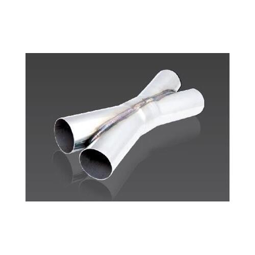 XForce XP02-250(409) 409 Stainless Steel Twin 2.5" X-Pipe XP02-250-409